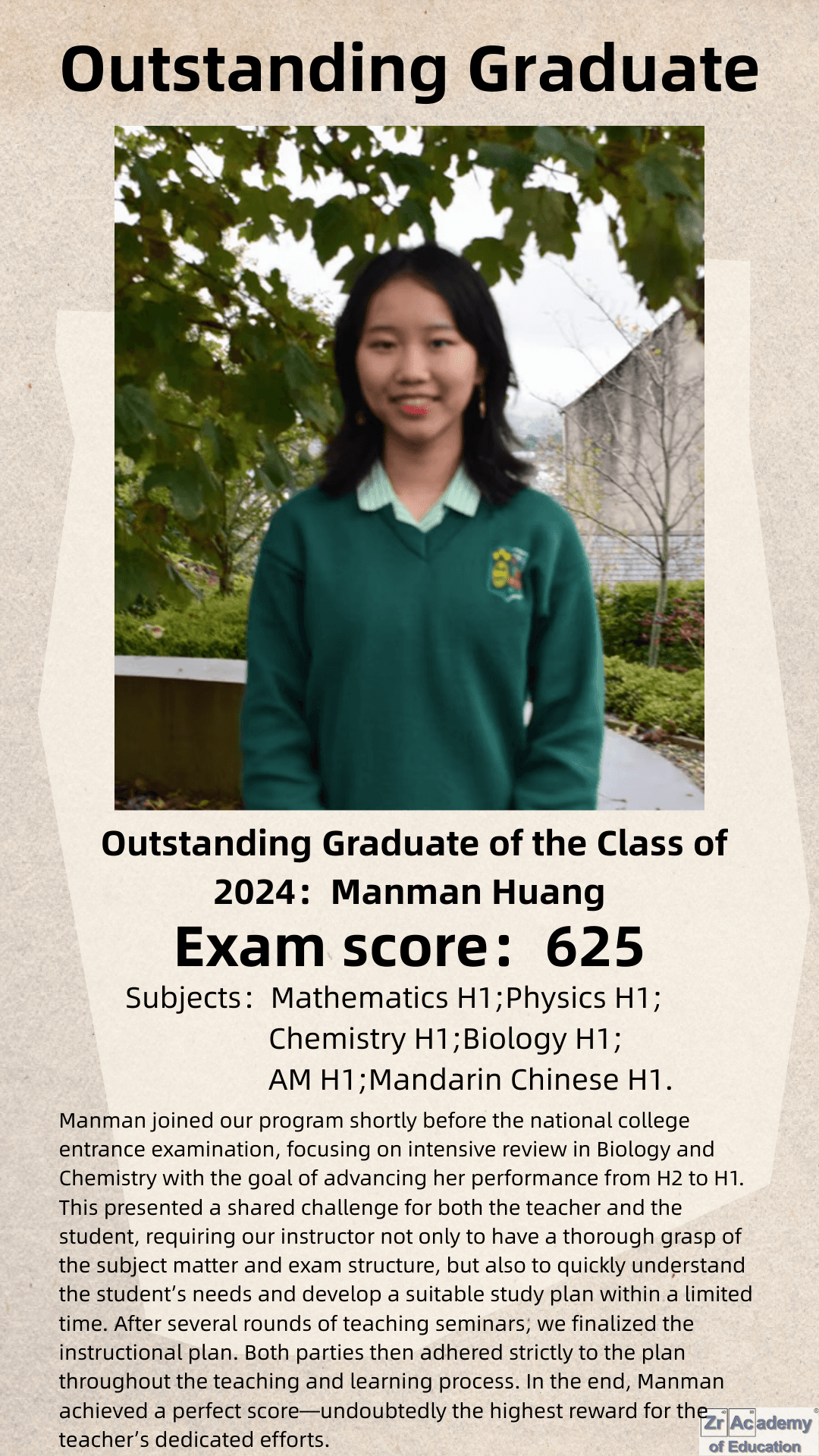 Zr Academy alumni success story 9
